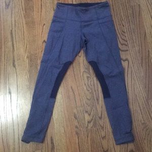 Lululemon pants. Heathered purple color.